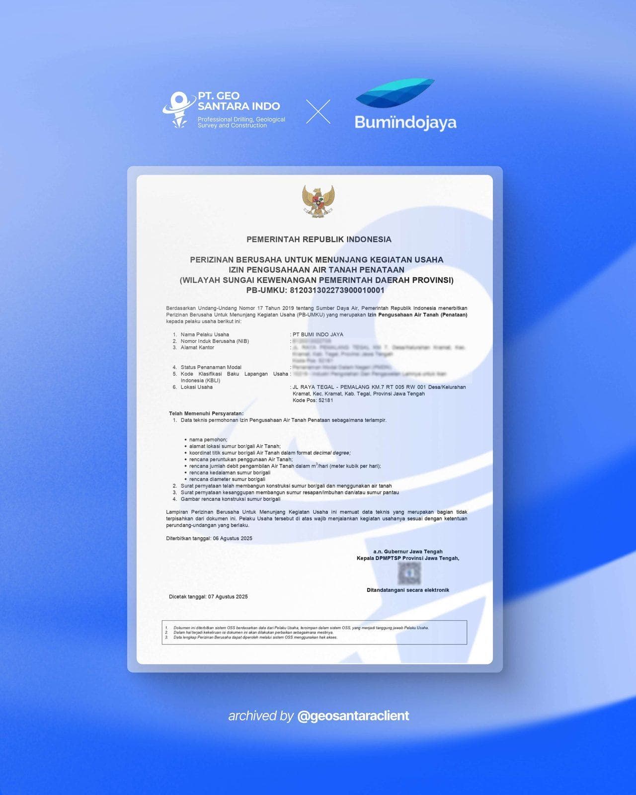 PT Bumi Indo Jaya