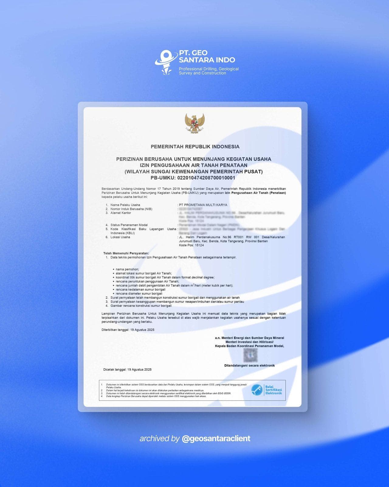 PT Prometama Multi Karya