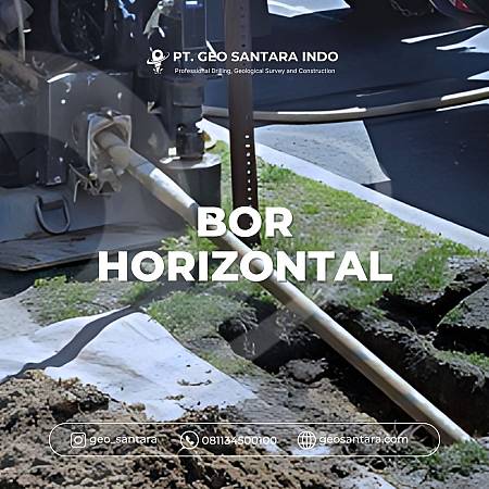 Jasa Horizontal Drilling / Bor Horizontal di Solo